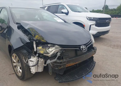 2014 Toyota Corolla Le from USA, damaged, VIN 2T1BURHE1EC221640